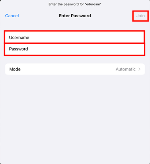 ipad2eduroam